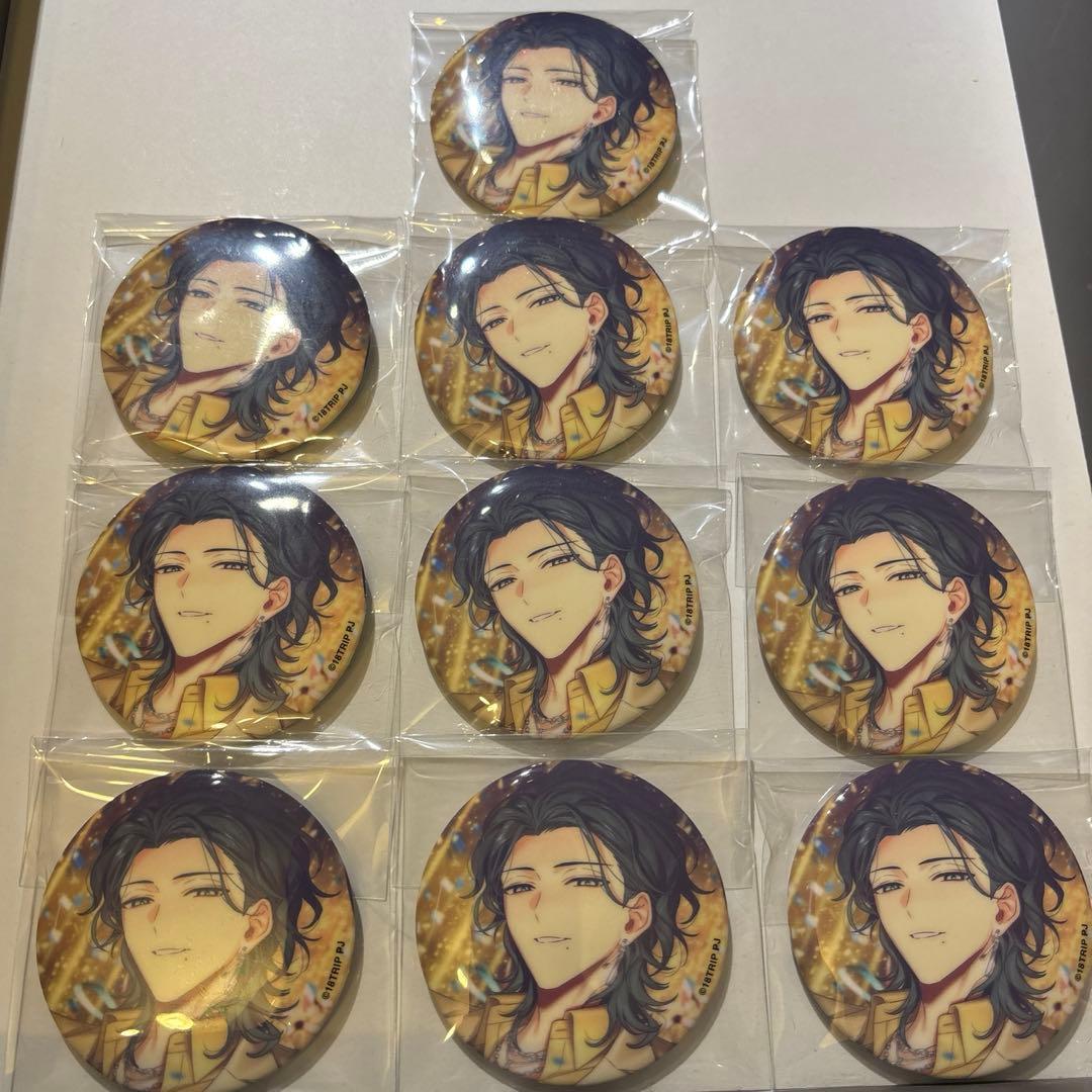 エイトリ　缶バッジ　夜鷹