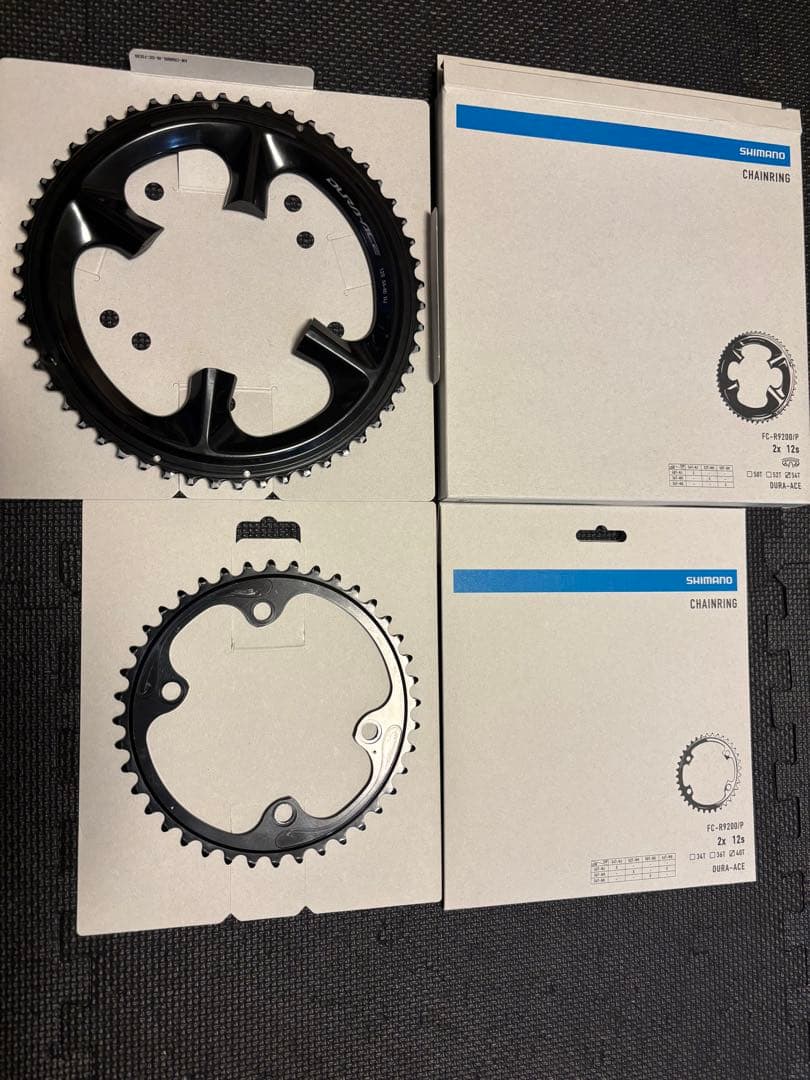 shimano r9200 チェーンリング 54/40T