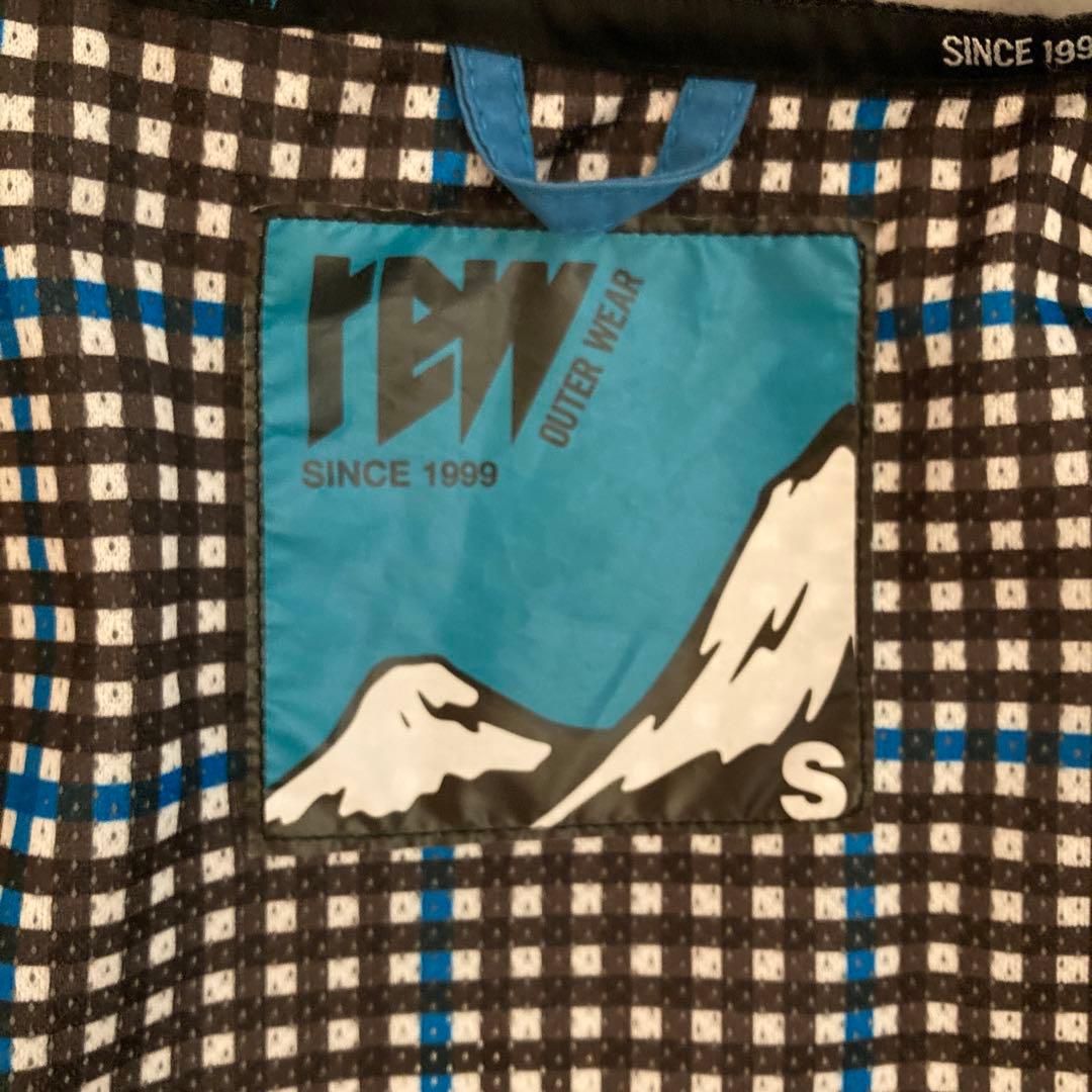 REW スノーボードジャケット スノボ 青 ブルー おまけつき