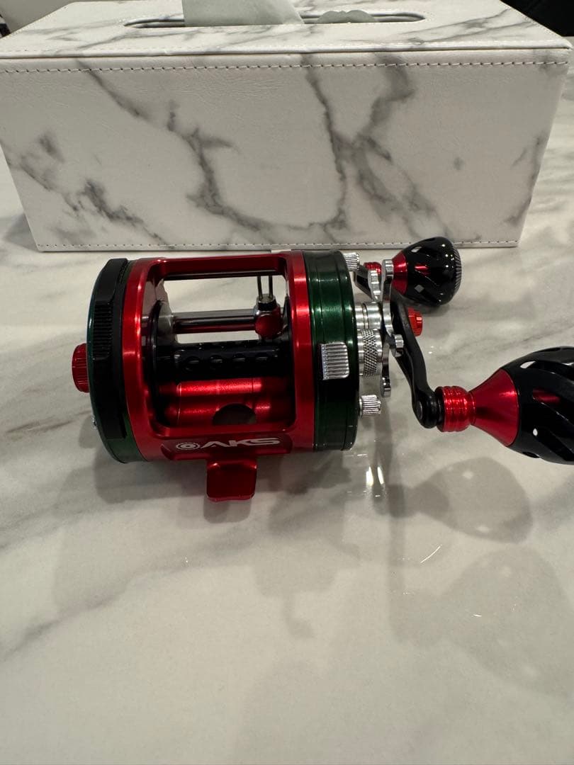 アブ6500CS MAG レア　AKSフレーム付きカゴ釣り