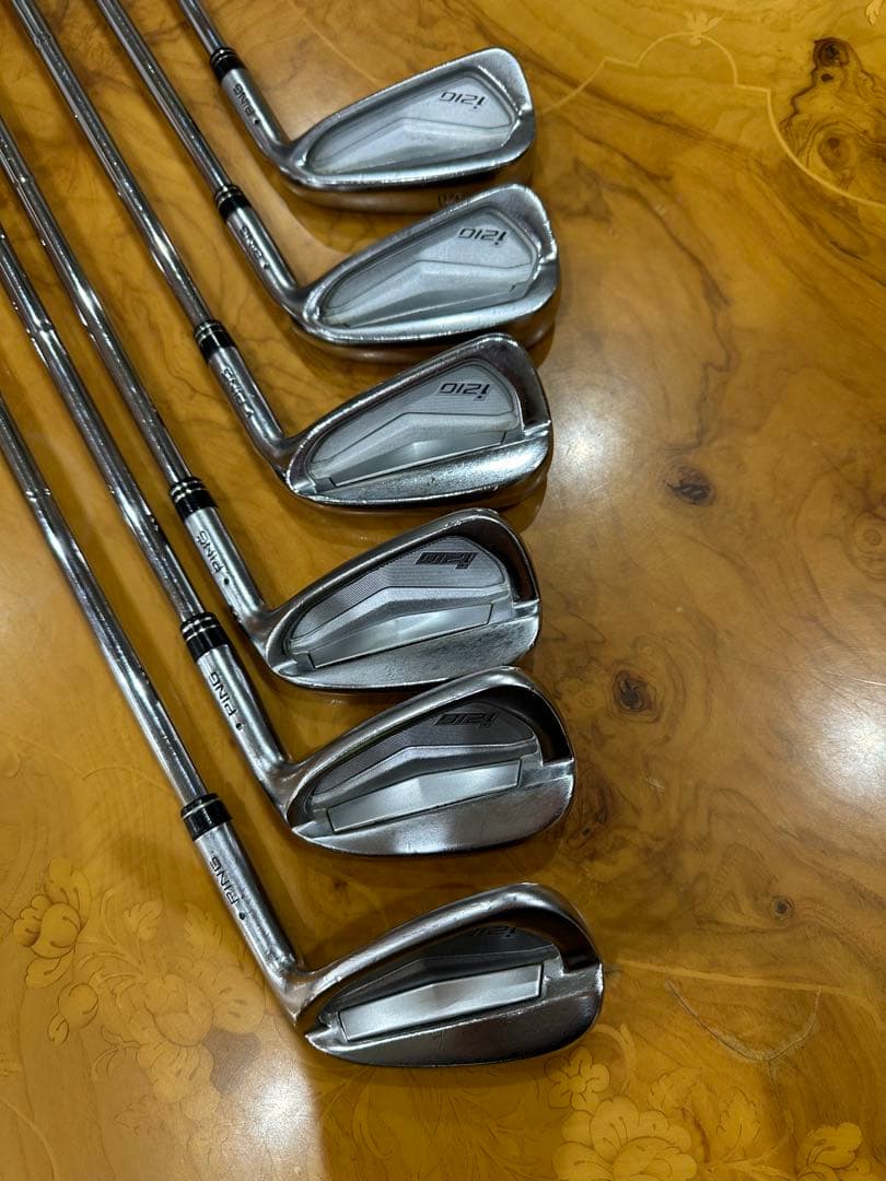 ピン210アイアンセット5〜W　DG X100