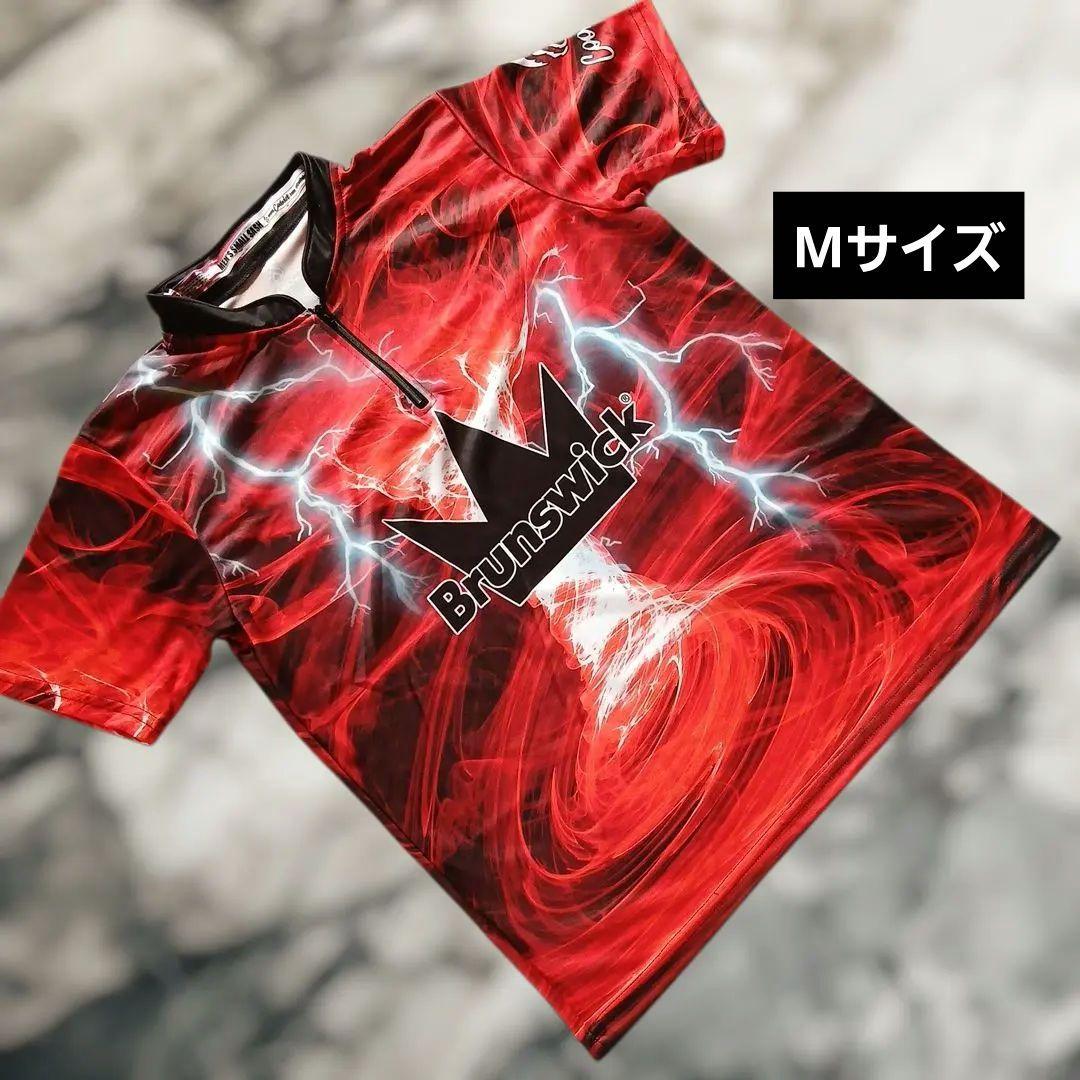 ✨日本未発売✨ブランズウィック　サイズM　 レッド　竜巻　USA製　ボウリング