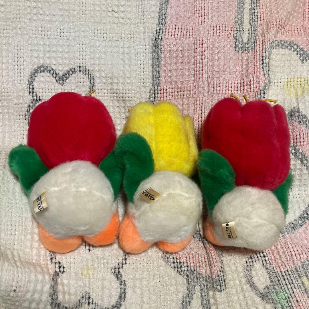 ハウステンボス　初代 ちゅーりー　ぬいぐるみ　3こ　中古品　バラ売り不可