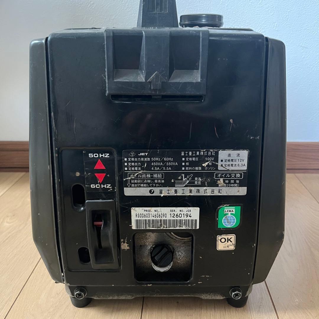 スバル ジェネレーター ポータブル 発電機 アウトドア キャンプ 防災用品