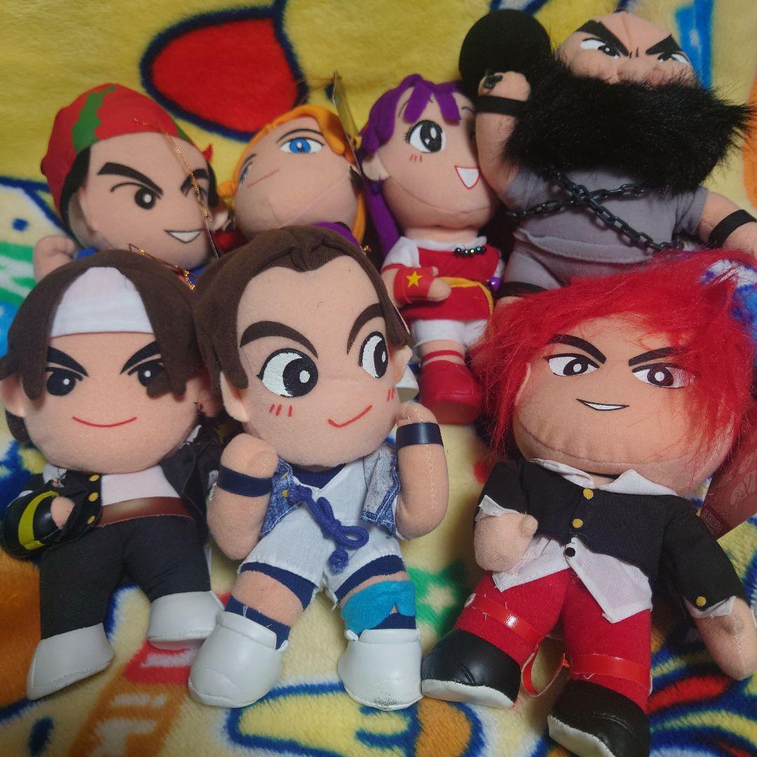 キングオブファイターズ95 ぬいぐるみ　全7種　草薙京　八神庵　アテナ　非売品