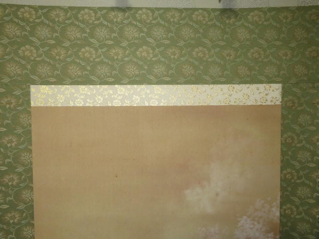 ◆　光春　「舞妓」　絹本　日本画　掛軸　◆