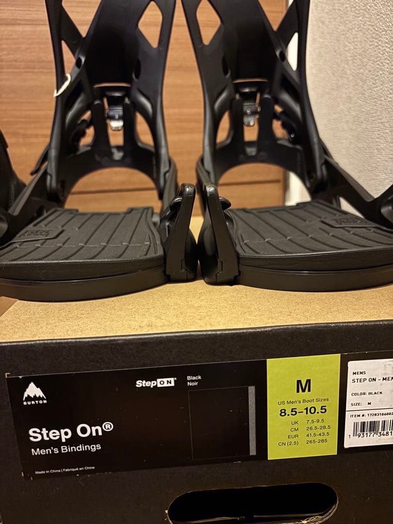 23.24 Burton Step on セット27.5センチ、バインM