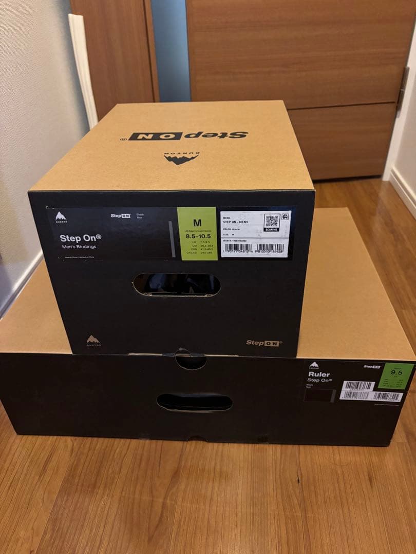 23.24 Burton Step on セット27.5センチ、バインM