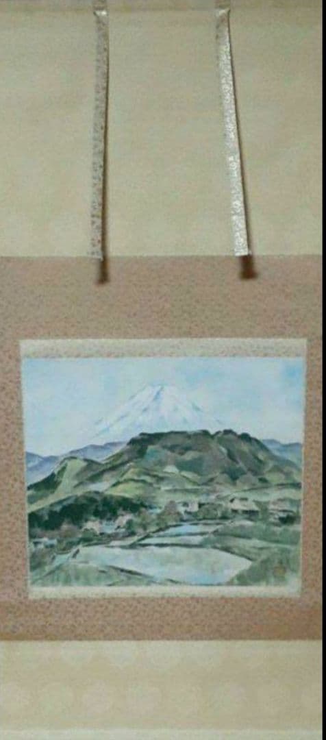 掛け軸/富士山？