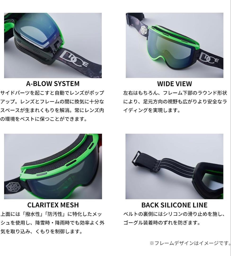 DICE GOODMAN／ダイス　グッドマン／24-25 スペアレンズ付き