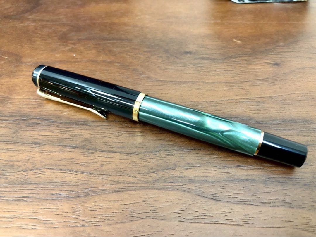 ＃ペリカン・万年筆　ヤナセ・ボールペン　2点セット