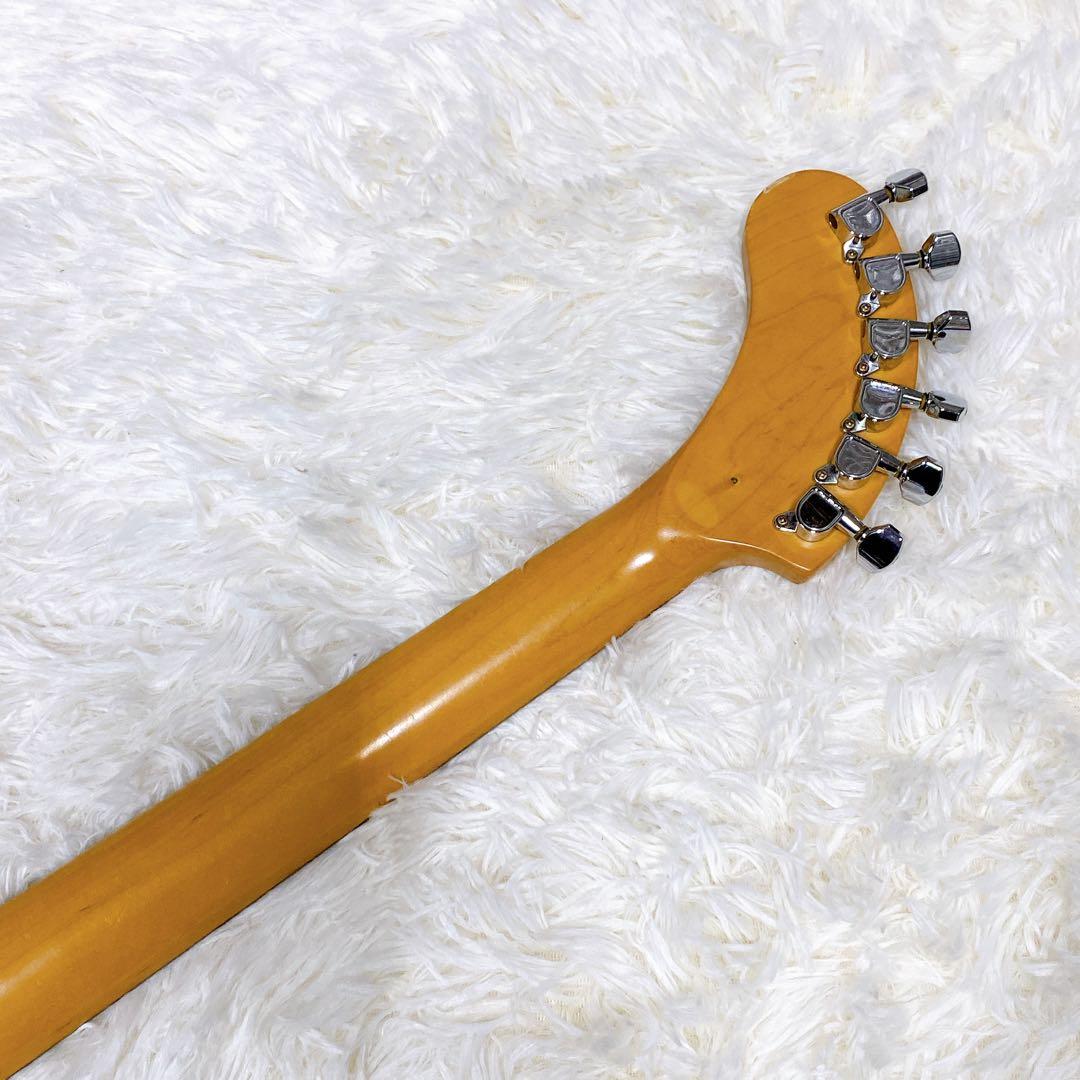 メンテ済 フェルナンデス ZO-3 ミントグリーン アンプ内蔵ギター