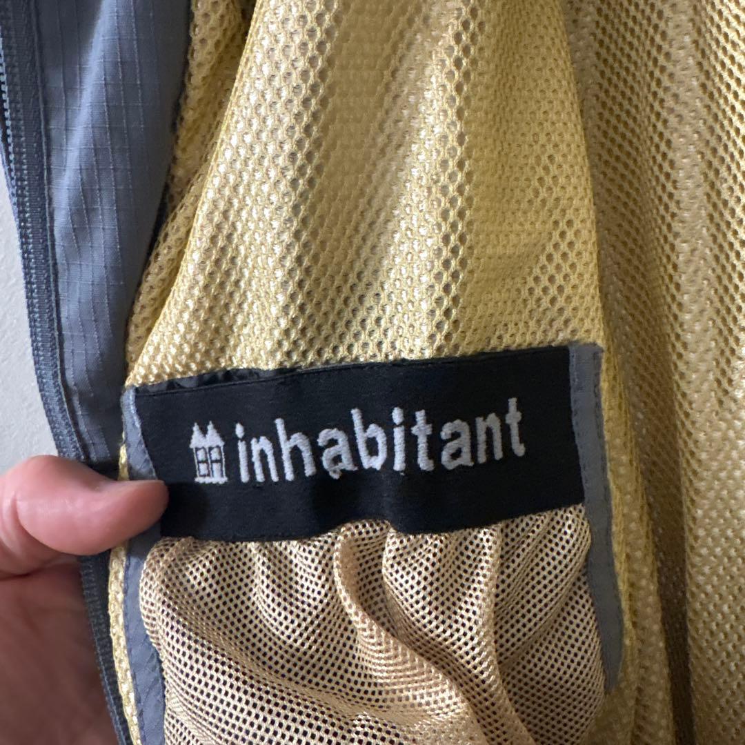 インハビタント　グレー フルボディ スノーボードウェア　サイズM