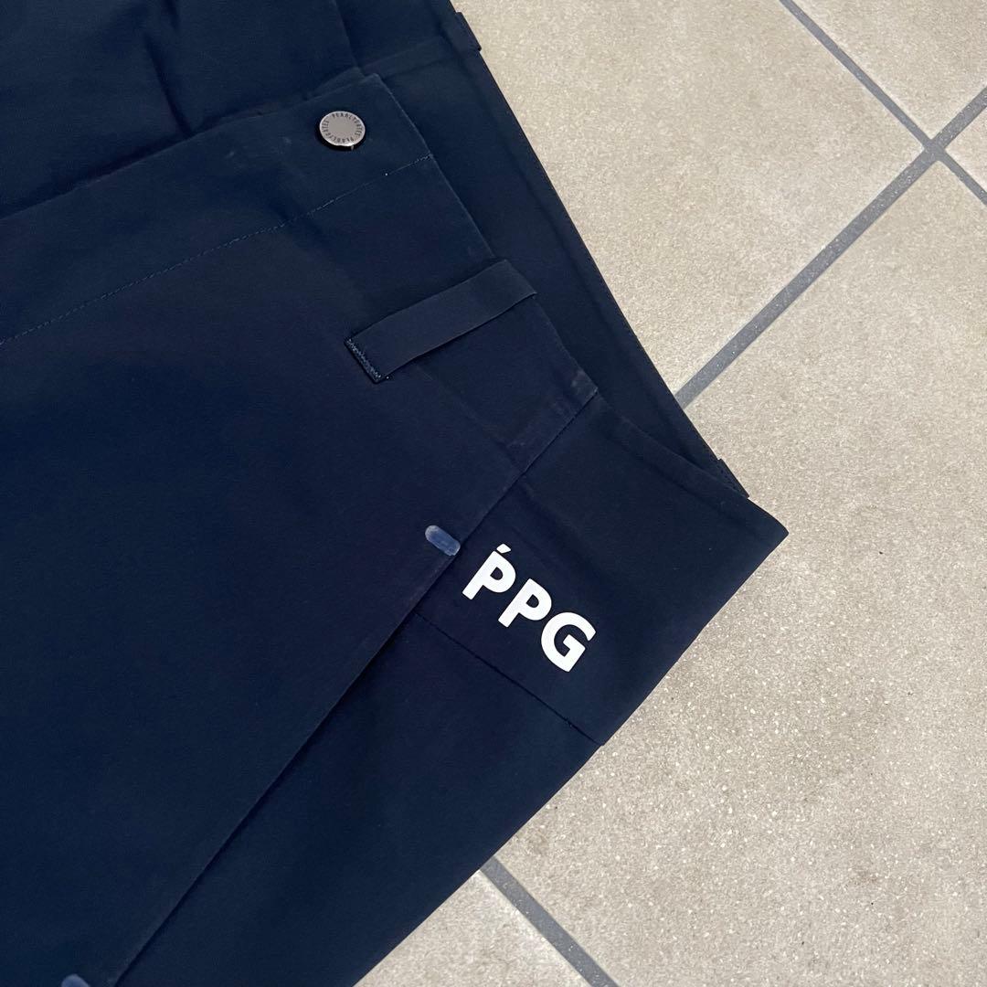 PGG パーリーゲイツ　セットアップ　ポロシャツ　ハーフパンツ　メンズ　ゴルフ
