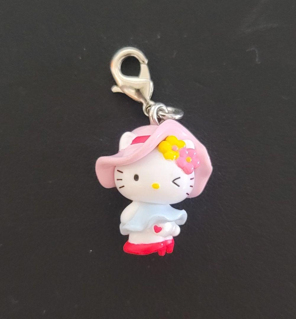 レア ご当地キティ　東京限定　銀座カンカン娘　ファスナーマスコット 2007年