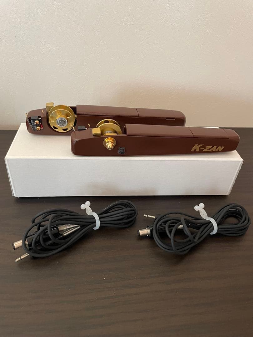 K-ZAN ワカサギ リール ケーブル付き 左右セット