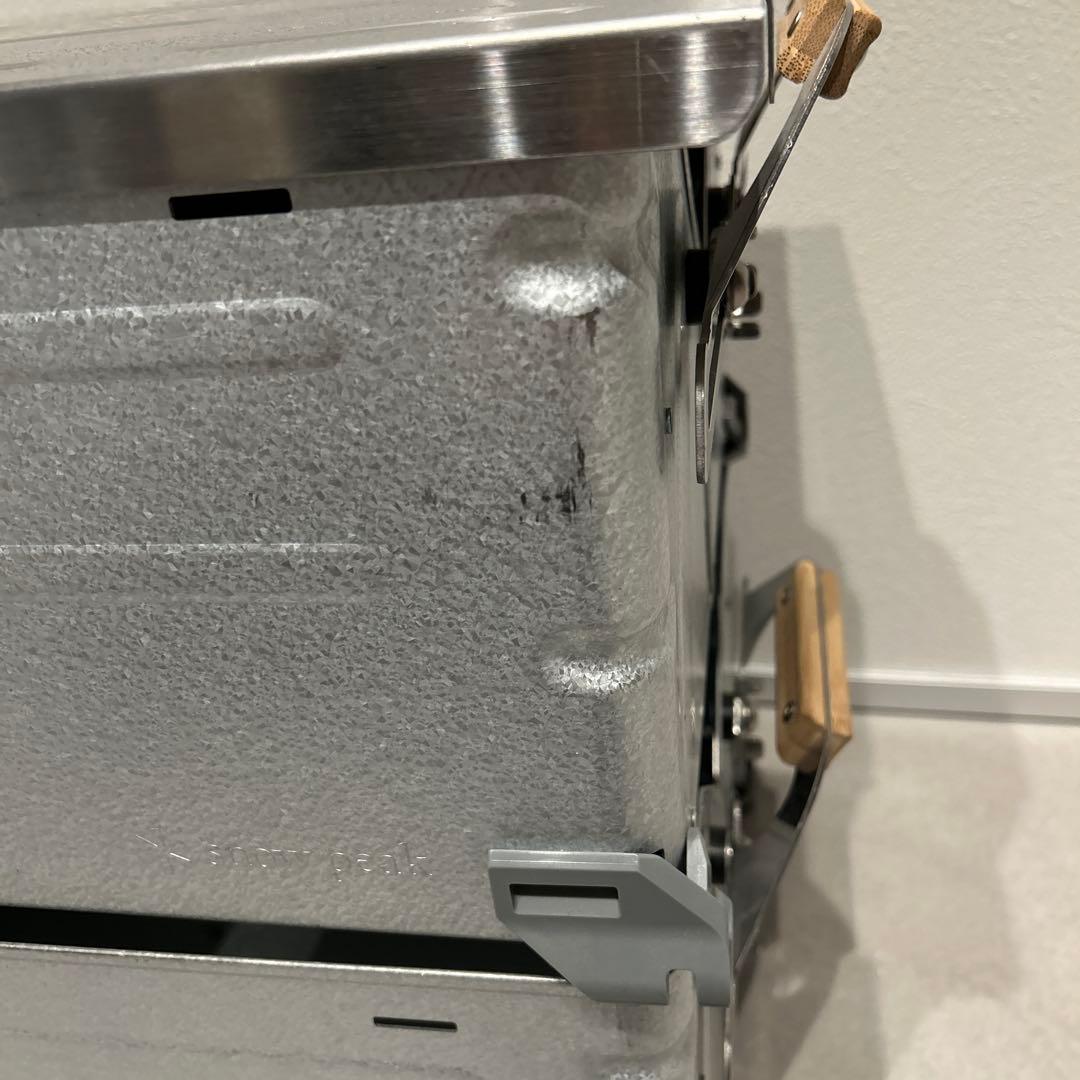 スノーピーク シェルフコンテナ25 2個セット　マイテーブル天板1枚