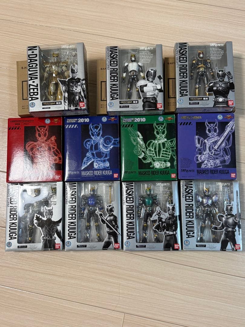 S.H.Figuarts 仮面ライダークウガ 11体セット売り