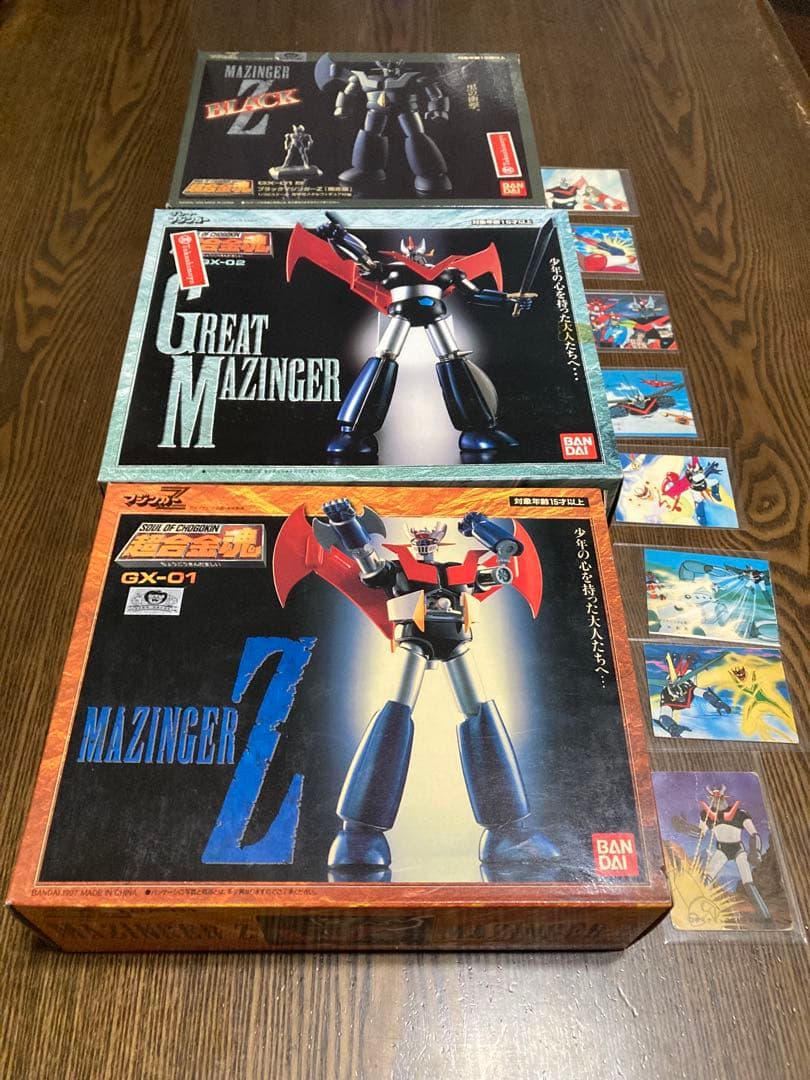 超合金魂「マジンガーＺ」3体