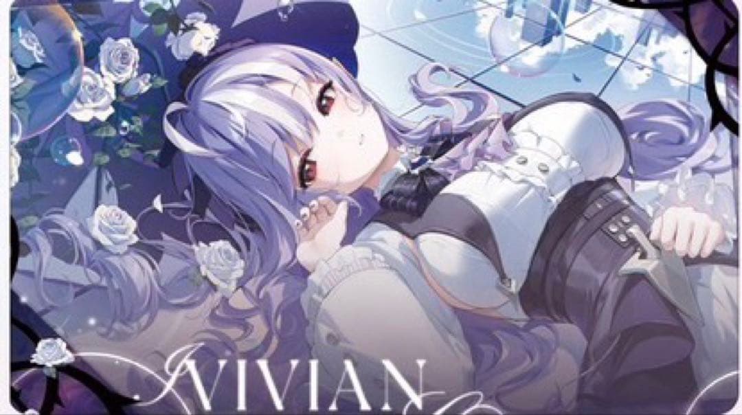 ビビアン プレイマット デスクマット マウスパッド ゼンゼロ ほうき星