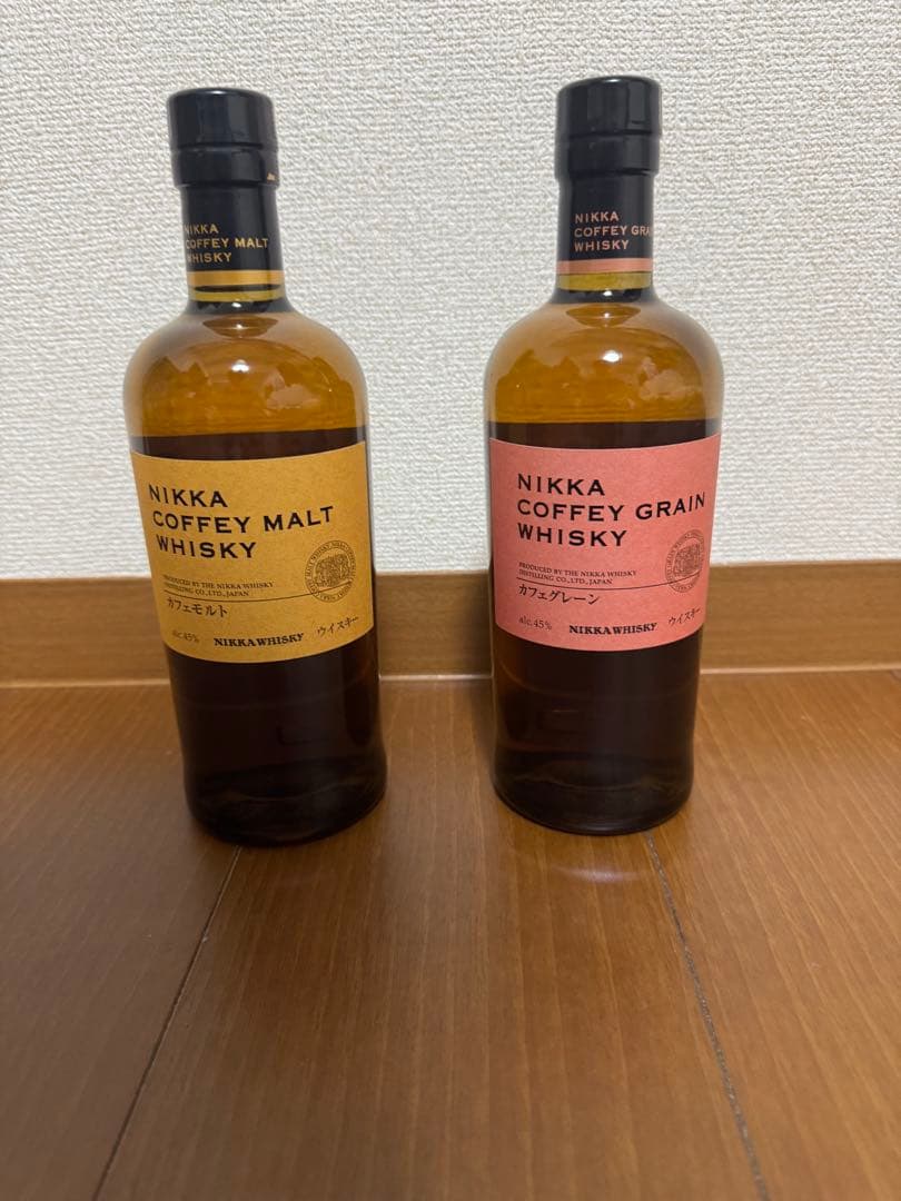 t*1様 ニッカ カフェモルト & カフェグレーン 700ml 2本セット