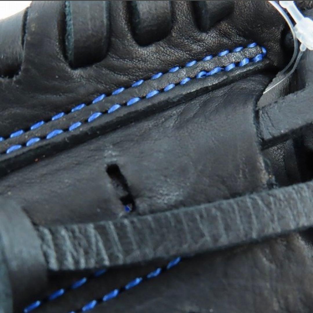 【新品・タグ付】ミズノ 少年軟式用 キャッチャーミット 限定ブルーロゴ 右投げ用