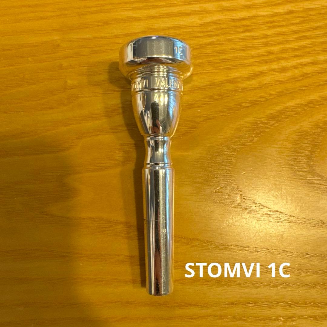トランペットマウスピース ストンビ 1C （箱あり）