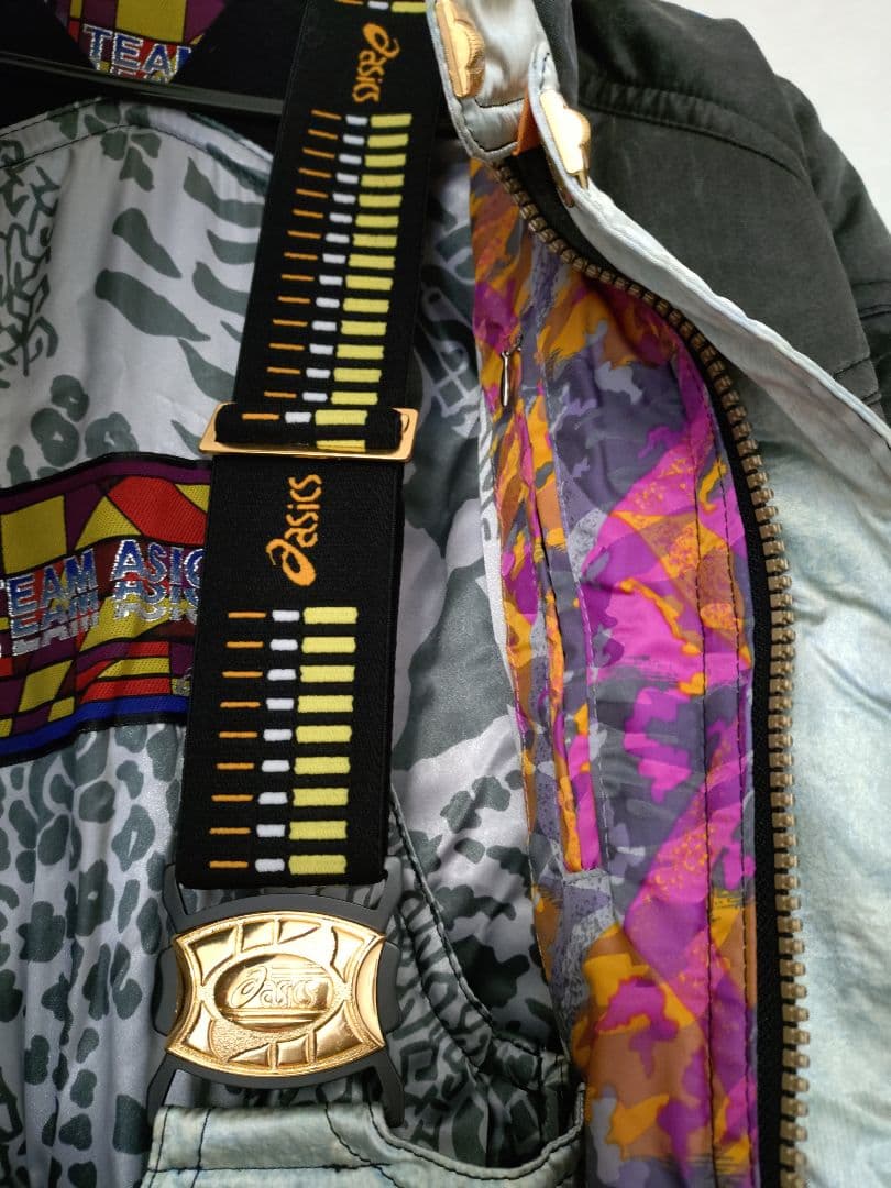 アシックス「TEAM ASICS」スキーウェア上下　希少　新品・未使用・タグ付き