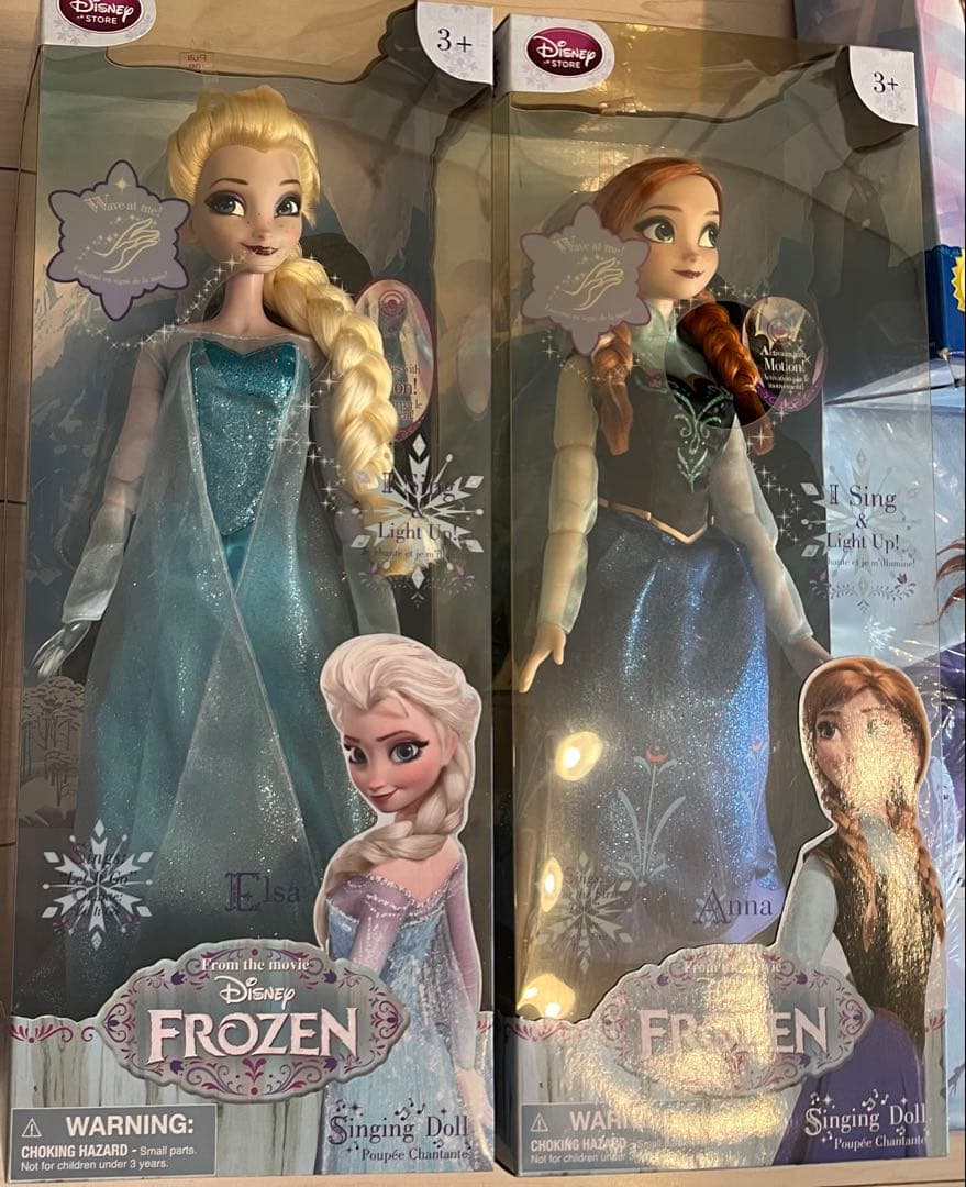 アナ雪 アナ エルサ 人形 シンギングドール オーナメント トートバッグ 未開封