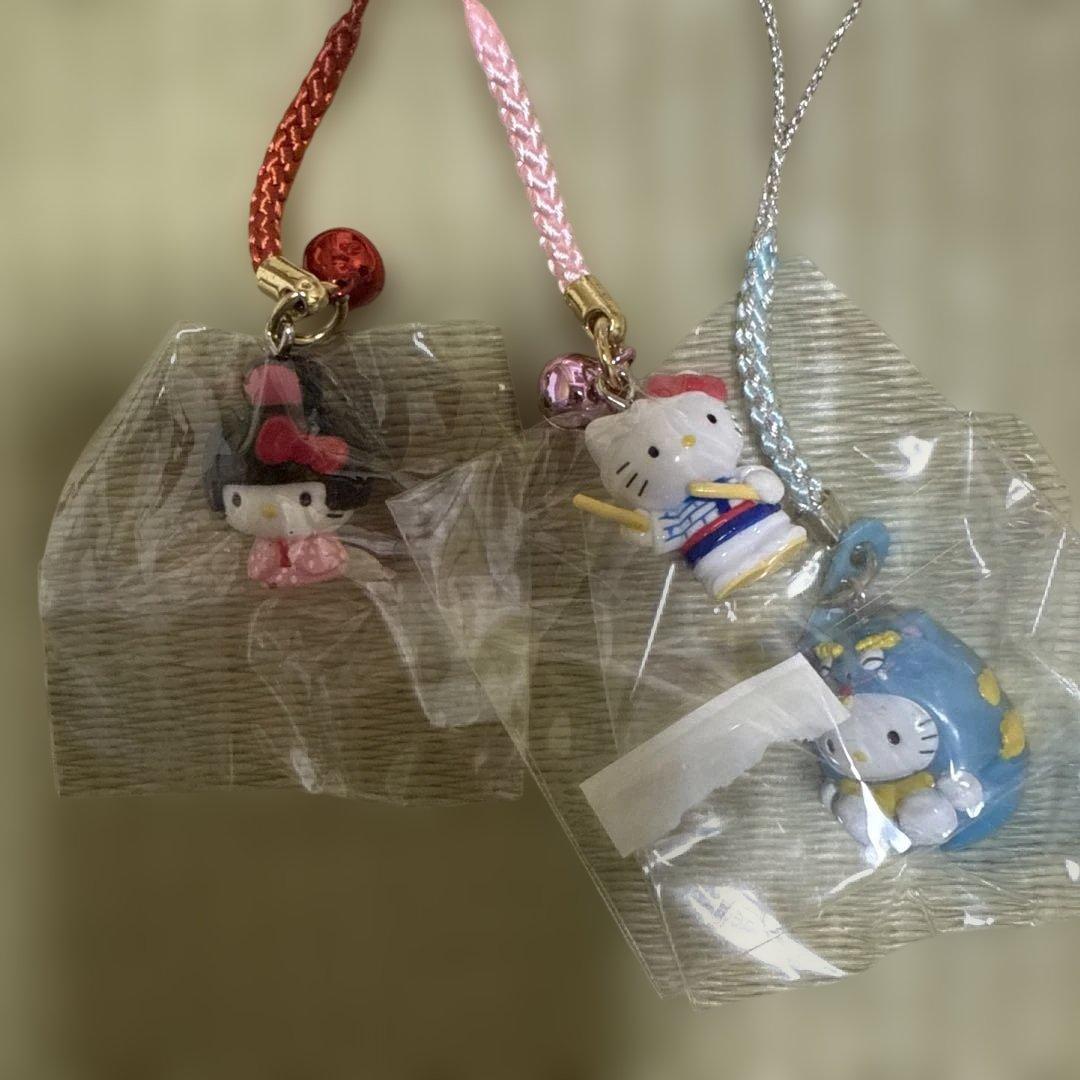 ご当地キティ 根付　14個セット【バラ売り不可】　キティちゃん　ハローキティ