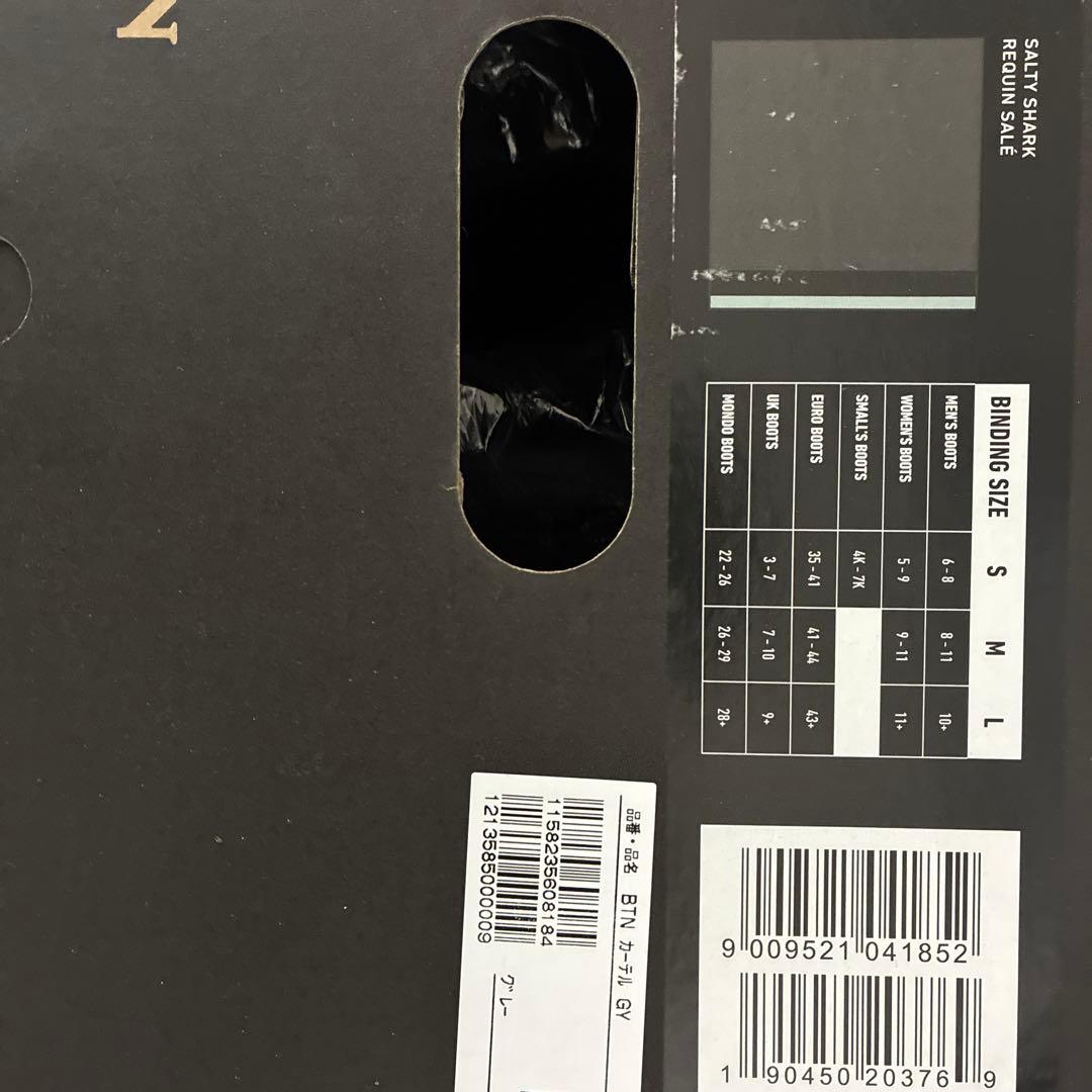 BURTON CARTEL Mサイズ グレー