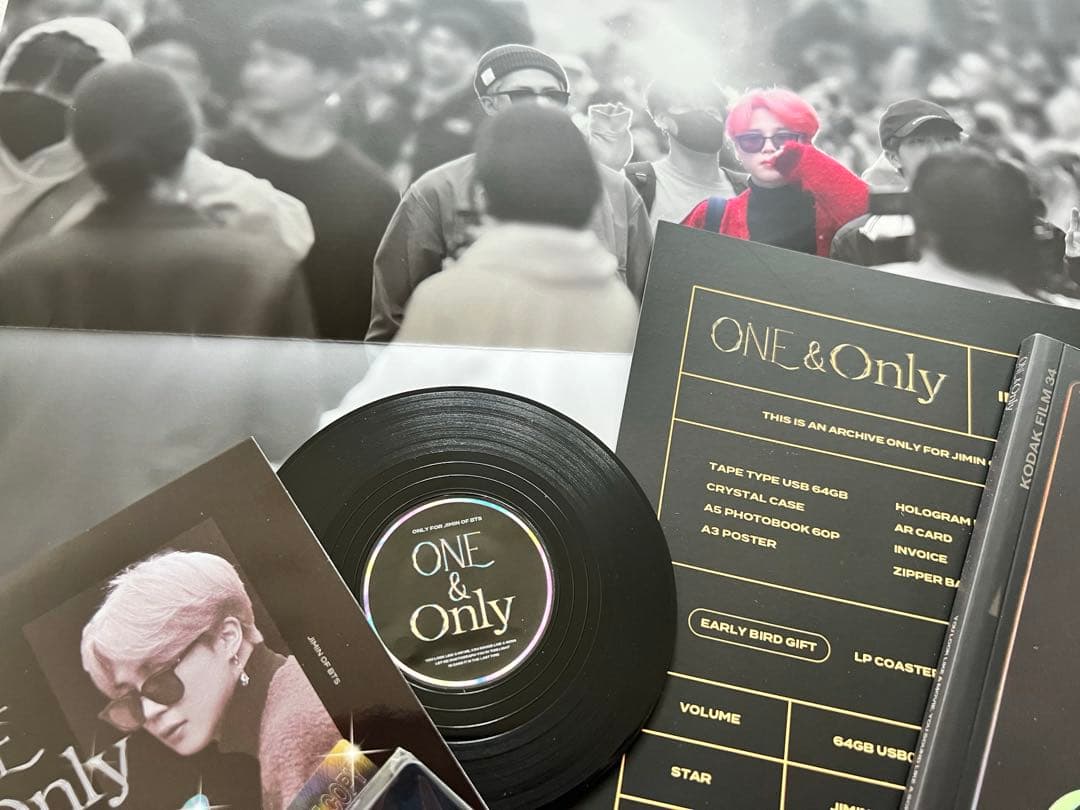 ジミン JIMIN USB マスター ONE&ONLY 写真集