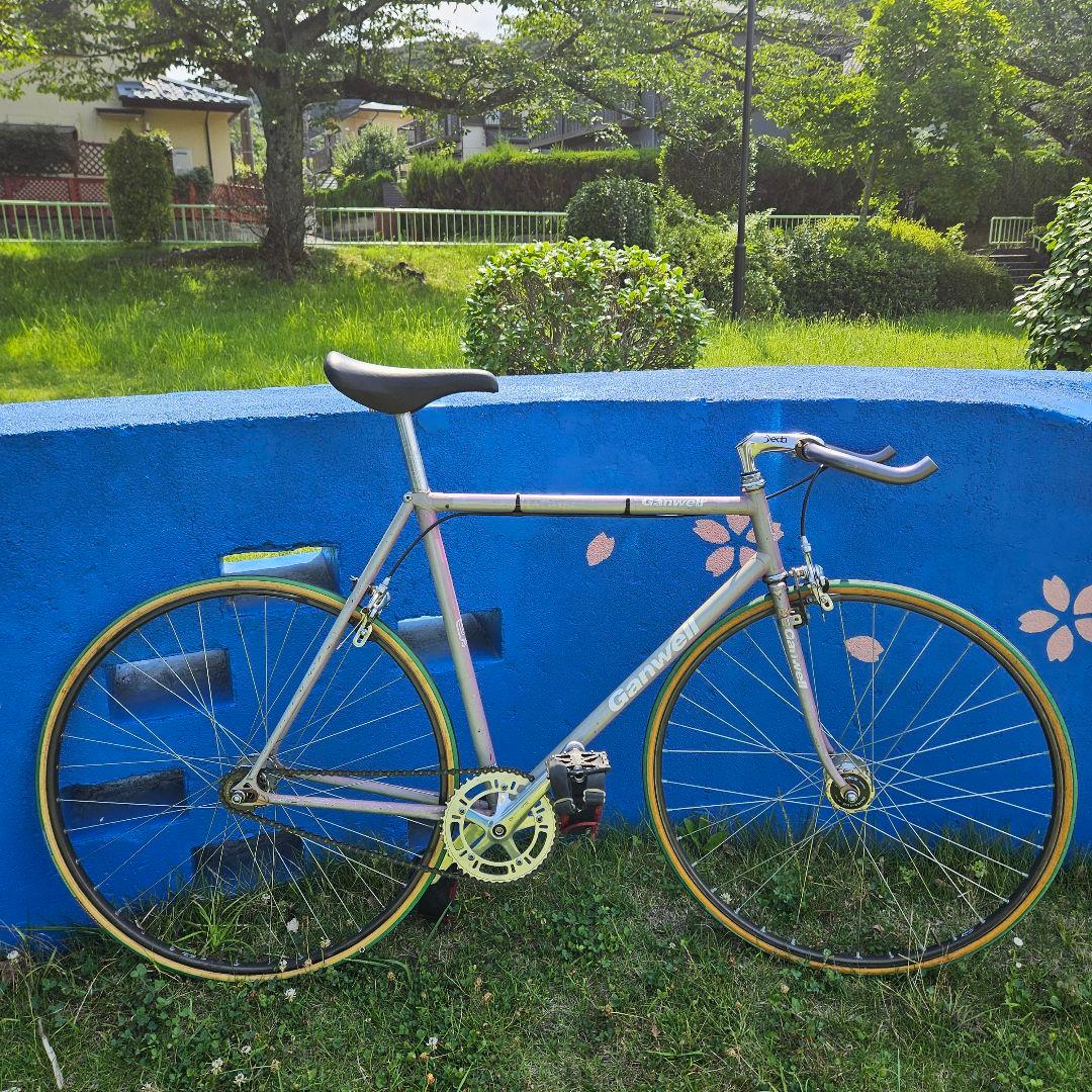 ganwell ガンウェル　ピスト　54　シングル　固定　競輪　njs