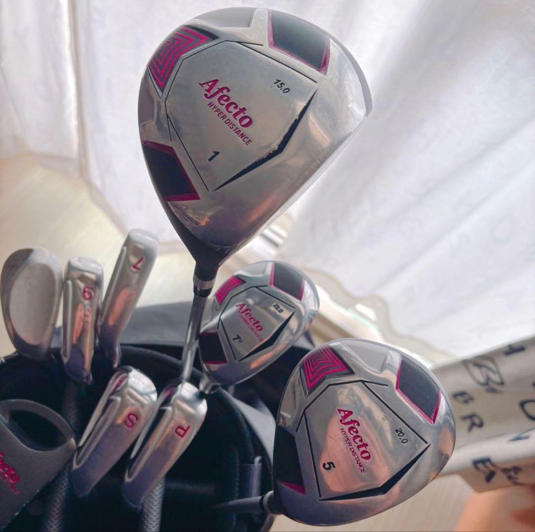 【中古品】レディース ゴルフセット オークリー 右利き用