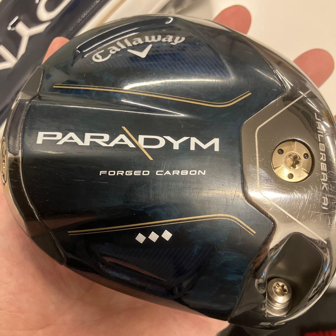 元祖パラダイムトリプルダイヤ9度ヘッドのみ美品カバー付き
