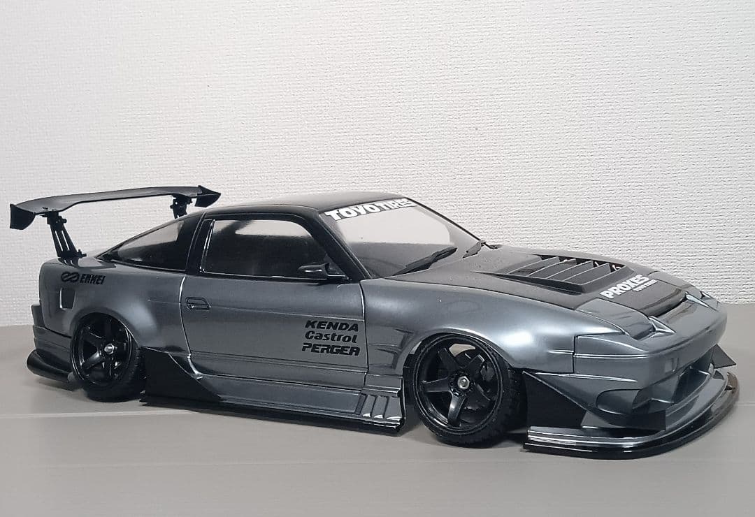 ラジコンボディ　パンドラ180SX風神ボディ