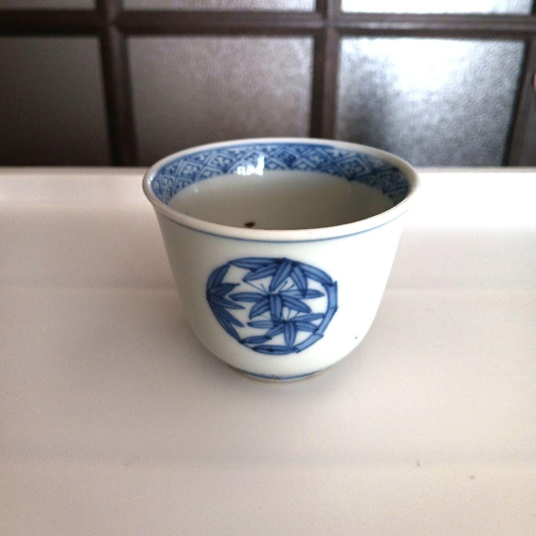 古伊万里　湯呑み茶碗