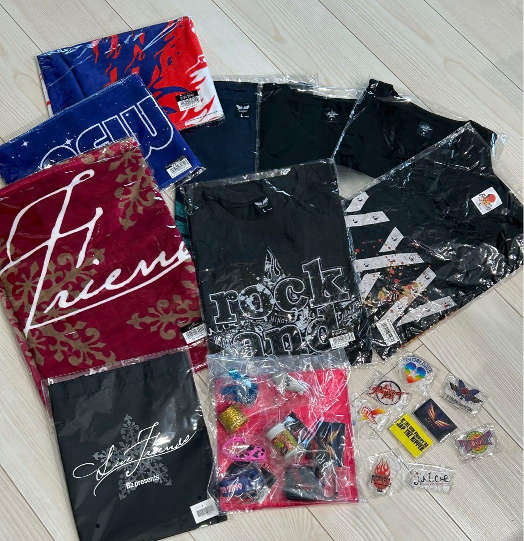 B'z ライブＴシャツ　タオル　グッズ色々まとめ売り