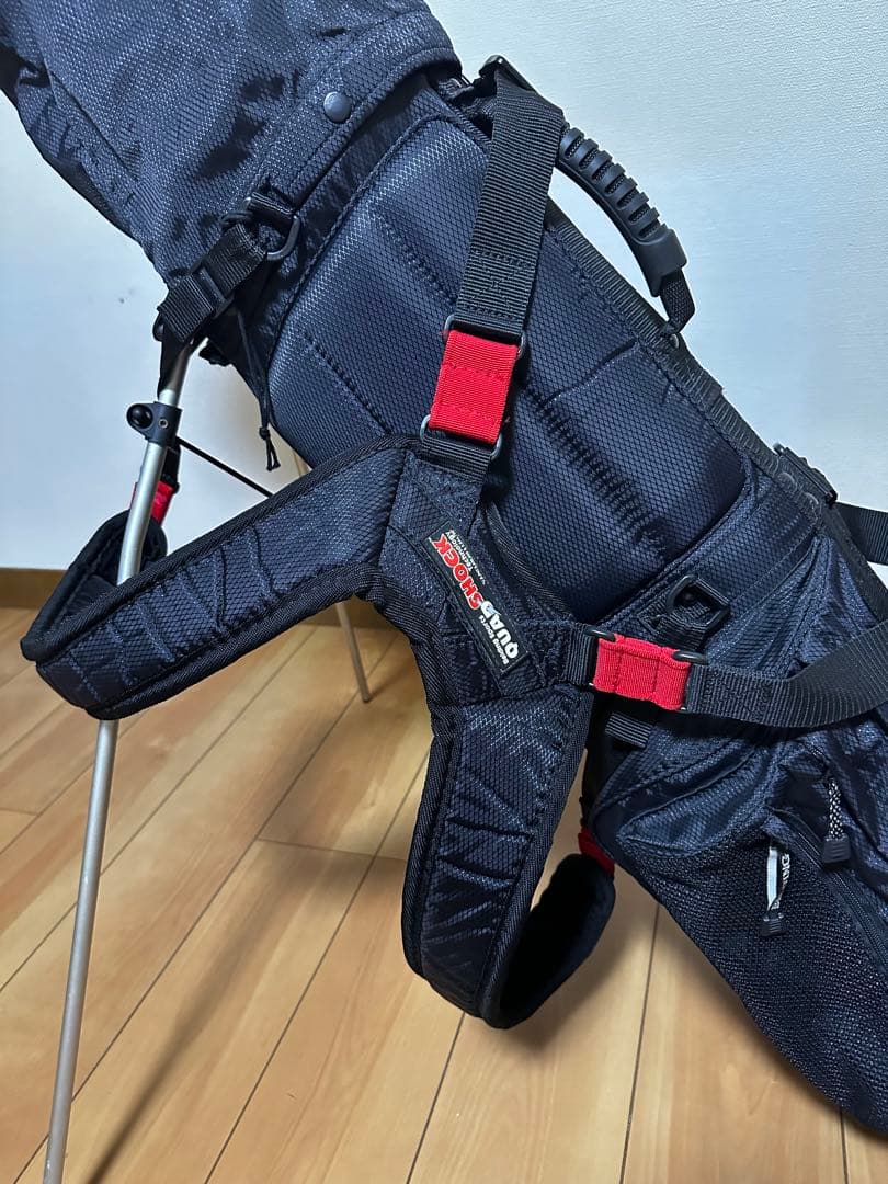 ベルディング スタンド付きキャディバッグ　3点ベルト