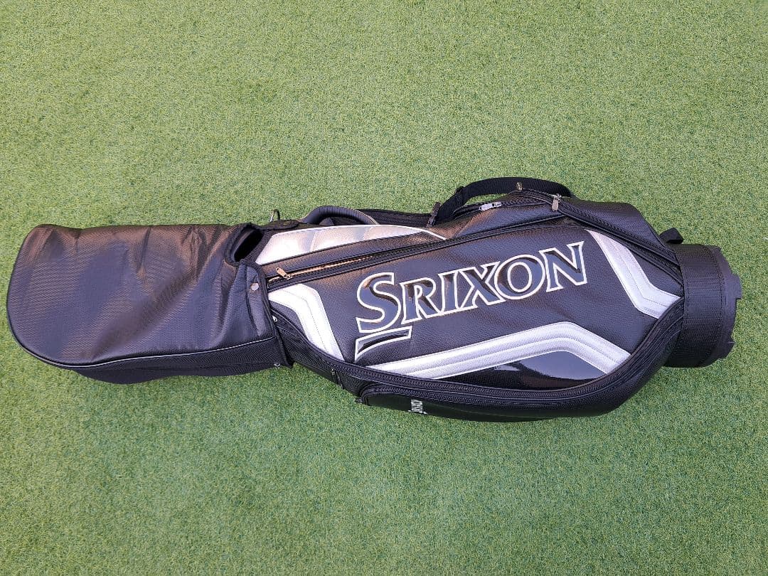 Srixon キャディバッグ ブラック/シルバー