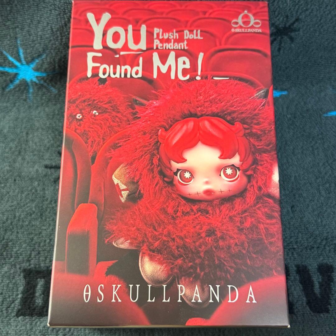 スカルパンダ　SKULLPANDA you found me　ポップマート