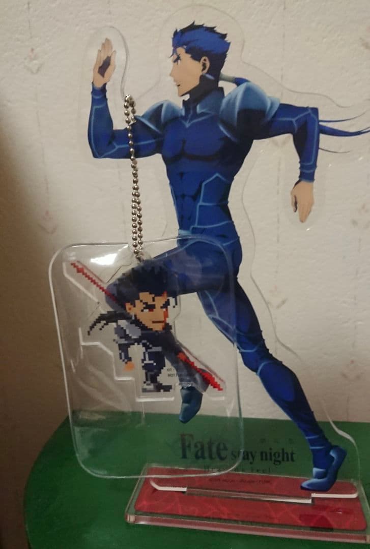 非売品 RUN！RUN！ランサー Fate アクリルキーホルダー