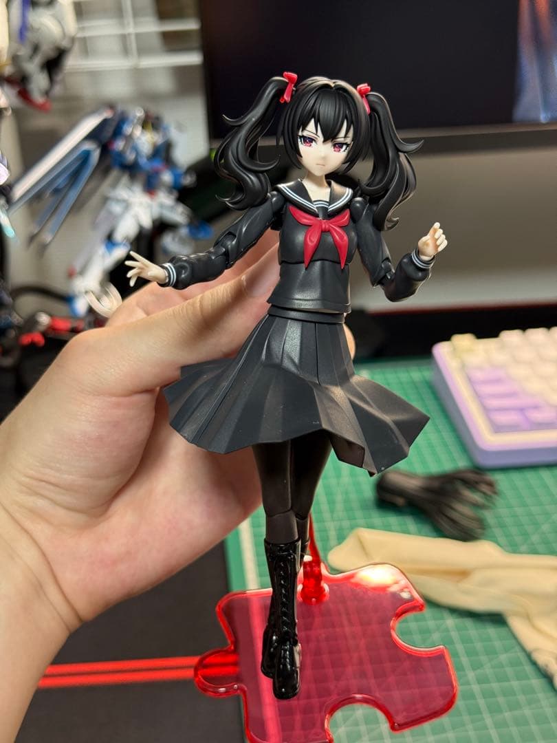 コトブキヤ 薬師寺 久遠【篝火 真里亞・衣装】 セット　特典付き　一部塗装済み