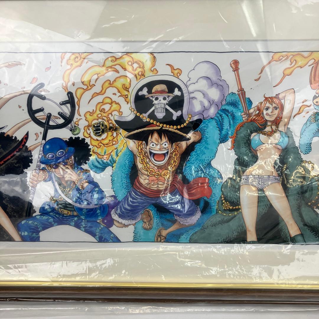 【包装袋未開封品・小キズあり】ワンピース 高級複製原画 20周年記念 迅速配送