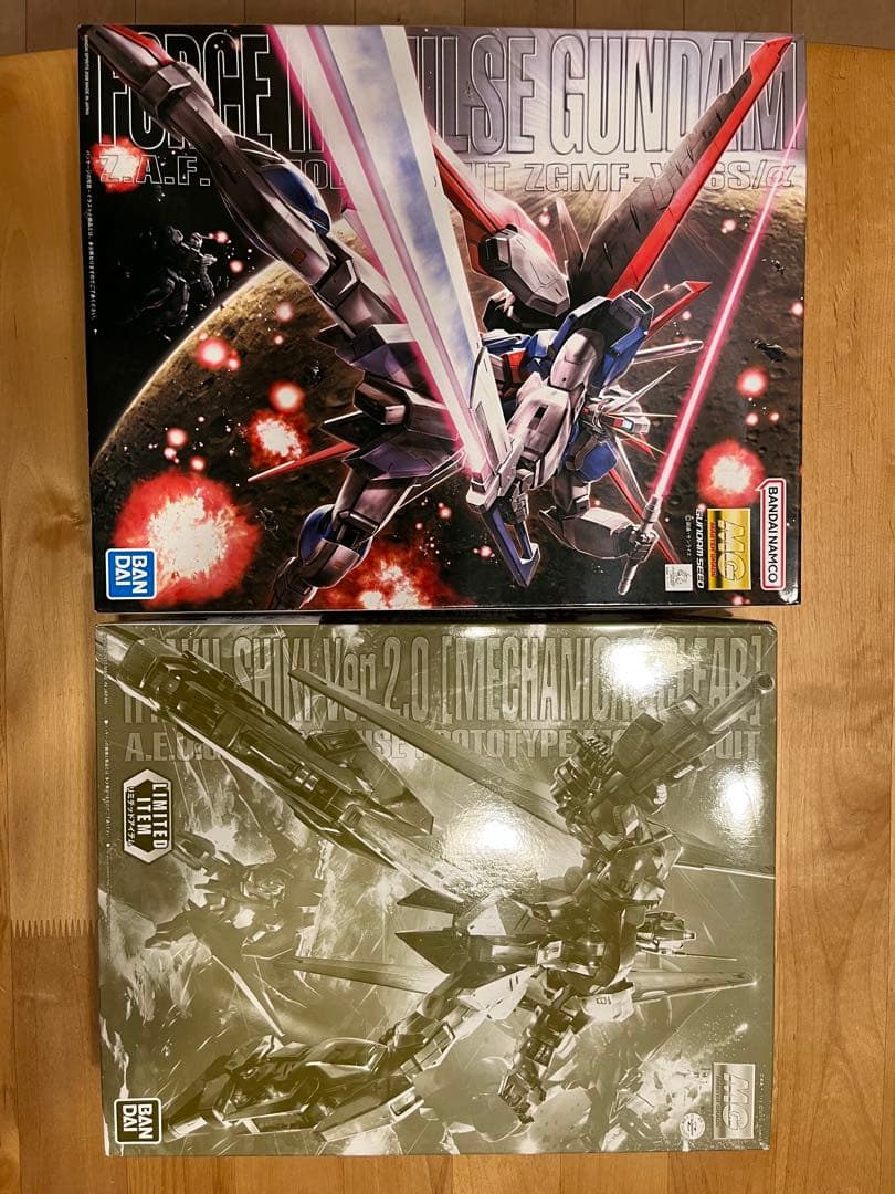 MG フォースインパルス 百式メカニカルクリア 2点セット