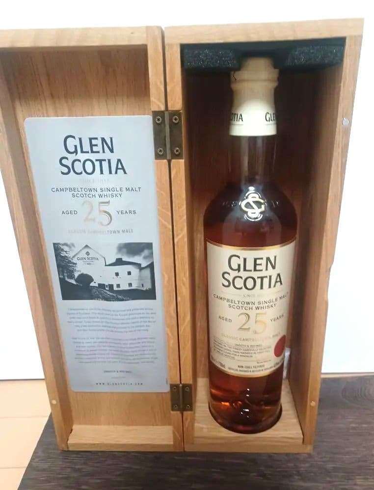 マ*ん様 Glen Scotia 25年 シングルモルトウイスキー 木箱付き