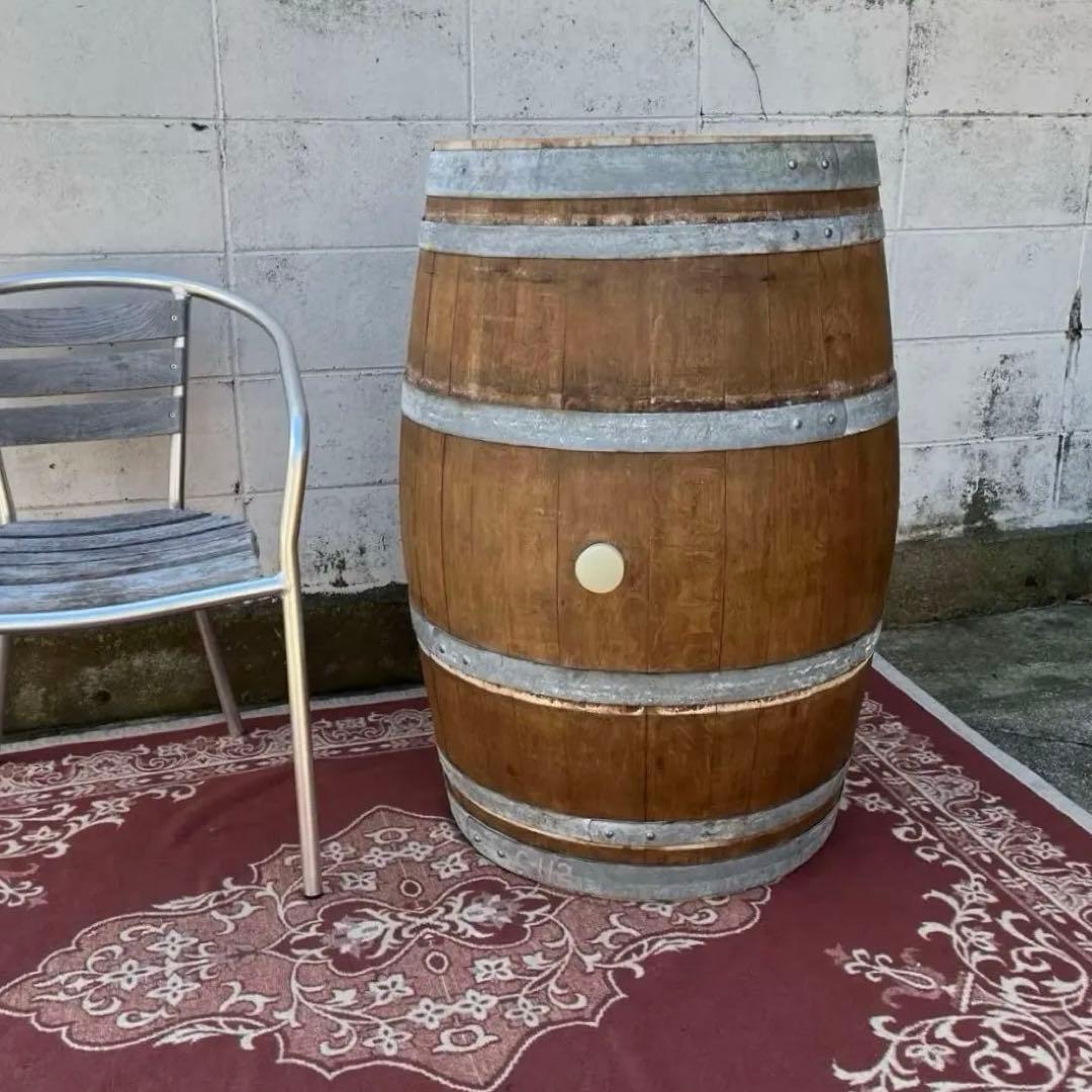 フランス製 ◾️大きなサイズ ワイン樽 店舗什器 テーブル ウイスキー樽 展示台