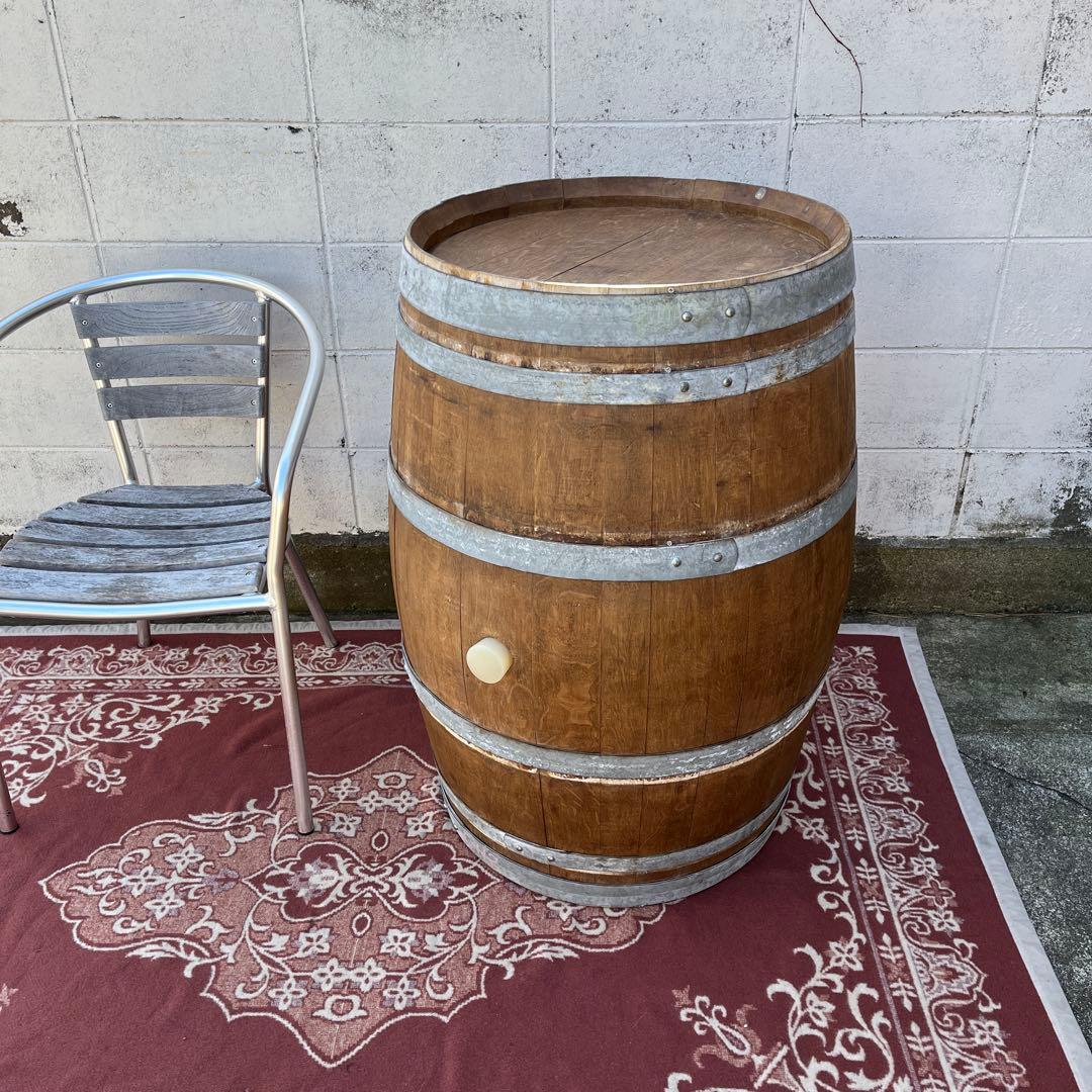 フランス製 ◾️大きなサイズ ワイン樽 店舗什器 テーブル ウイスキー樽 展示台