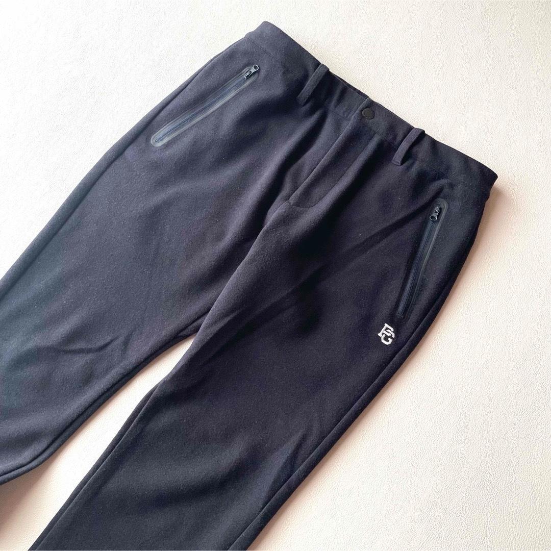 5514【美品】パーリーゲイツ スウェットパンツ ワッペン 23AW ネイビー