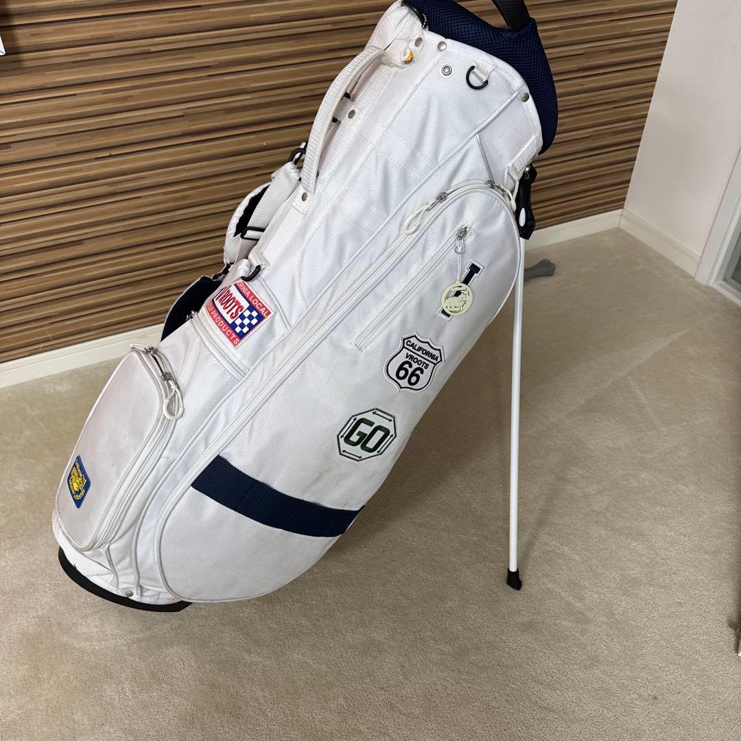 イエローロブスター スタンド付きキャディーバッグ